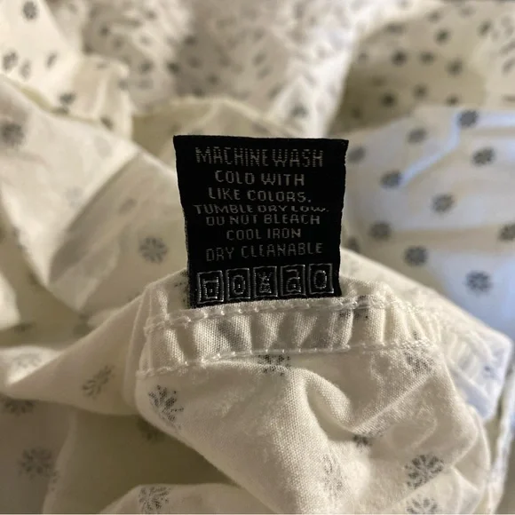 Royal Testimony Mens L LARGE Button Down Shirt Long Sleeve Fit Floral (STAINED) - Picture 10 of 12